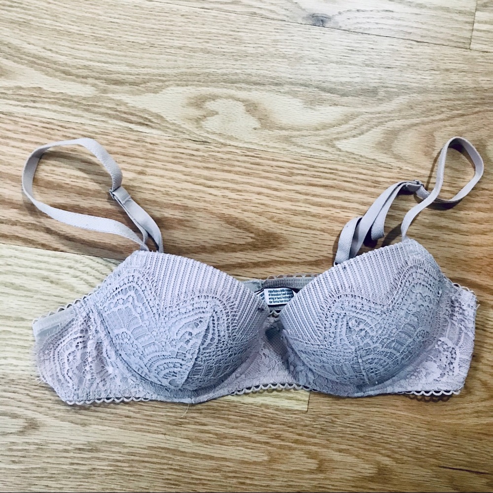 VS DREAM ANGELS LINED DEMI BRA SIZE 36B
